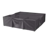 Housse De Protection Respirante Pour Ensemble De Mobilier Extérieur Pour Ensemble De Mobilier 235x255xh70 Cm Noir