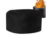 Housse de protection ronde pour brasero au gaz propane, petit barbecue de | 210D Protection de cheminée en plein air pour barbecue ou fête