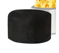 Housse de protection ronde pour brasero au gaz propane, petit barbecue de | 210D Protection de cheminée en plein air pour barbecue ou fête