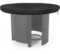 Housse de protection ronde pour plaque de cuisson, 100 cm, imperméable, protection UV, tissu Oxford