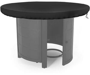 Housse de protection ronde pour plaque de cuisson, 100 cm, imperméable, protection UV, tissu Oxford