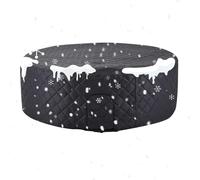 Housse de protection ronde pour spa - Étanche à la poussière - Pour extérieur, hiver, jardin, maison, commercial, temps froid