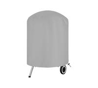 Housse de protection ronde résistante aux intempéries pour barbecue au | Fermetures élastiques et compactes pour rangement avec matériaux Oxford pour une utilisation en extérieur et anti-poussière