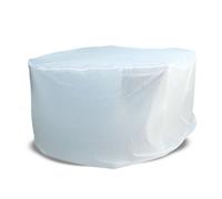 TERRE JARDIN Housse de Protection Table Ronde de Jardin | Housse de protection pour table ronde de jardin - Matière PEVA 90 g/m² étanche et légère - Protège de la pluie
