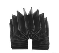 Housse de protection télescopique flexible pour rail de guidage linéaire Hgr20 - Protection contre l'huile pour fraiseuse CNC pour imprimante 3D - Longueur étirée : 300 mm - Longueur étirée : 300 mm