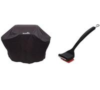 Housse de protection universelle pour barbecues à 3 ou 4 brûleurs, accessoire 2-en-1 en nylon pour barbecue à gaz.