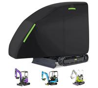Housse de protection universelle pour mini-pelle - Imperméable et durable