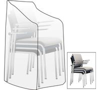 Housse de protection WOLTU pour chaise de jardin, bâche de protection, housse pour meubles de jardin, dimensions 68 x 96 x 110/150 cm, transparente