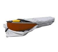 Housse de rangement pour kayak, kayak avec fermeture éclair, imperméable pour canoë et protection en tissu Oxford résistant à la déchirure avec fermetures éclair pour port, lacs et PUE