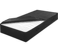 Housse de rangement pour matelas - Étui de protection pour matelas - Stockage sans poussière - Fermeture éclair sur 3 côtés - 70 x 140 cm - Noir