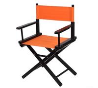 Housse de rechange pour chaise de jardin en toile résistante aux intempéries pour meubles de jardin - Rouge, orange, noir, blanc, multicolore (orange)