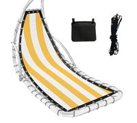 Housse de rechange pour chaise de terrasse Chaise Fix, accessoires de | Tissu de rechange pour fauteuil suspendu - Convient pour pelouse, terre, extérieur, terrasse, camping, jardin