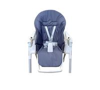 Housse de rechange pour chaise haute Peg Perego Prima Pappa Zero 3, housse de siège rembourrée, déperlante, Graphite