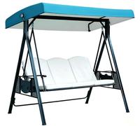 Housse de Rechange pour Hamac de Jardin 3 Places, en Tissu Oxford 210D RéSistant avec Protection UV(Lake Blue)