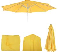 Housse de rechange pour parasol N19, housse de parasol de rechange, Ø 3m tissu/textile ~ jaune
