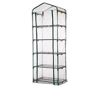 Housse de rechange pour serre à 4 niveaux | Bâche transparente imperméable | Semis, fraises, plantes succulentes 155 x 49 x 89 cm (cadre non inclus)