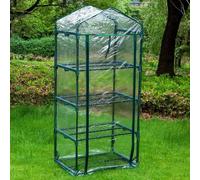 Housse de rechange pour serre - Housse PVC étanche - 69 x 49 x 160 cm - Transparent
