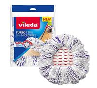 Housse de rechange pour vadrouille d'essuie-glace Vileda Turbo 3 en 1, microf...