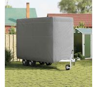 vidaXL Housse de protection pour van pour chevaux Gris 334x148x230 cm Non-tissé