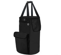 Housse de réservoir de propane de 9,1 kg, sac de rangement robuste pour bouteille de gaz avec poignée et poche latérale pour barbecue en plein air, barbecue et camping