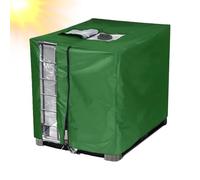 Housse de Réservoir,Protection Solaire Oxford avec Fenêtre de Visualisation | Couverture pour Réservoir d'eau | pour Pelouse Terrasse Jardin, Pluie et Vent Fort Extérieur