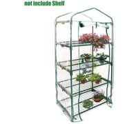 Housse De Serre Chaude En PVC Hivernage Tente pour Plantes À Serre Petite Serre Serre de Jardin Balcon terrasse Serre pour tom[307]