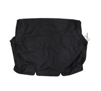 Housse de Siège de Balançoire Imperméable en Tissu Oxford Noir | Protection Anti Poussière, Anti Soleil, Pluie et Neige, Usage Extérieur pour Jardin et Terrasse