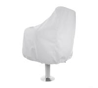 Housse de siège de bateau imperméable en tissu Oxford 210D | pour yacht, capitaine de bateau, chaise de capitaine anti-UV, anti-taches, 56 x 61 x 64 cm, taille (65 x 65 x 120 cm)