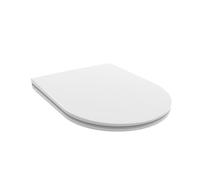 HOUSSE DE SIÈGE DE TOILETTE AVEC FERMETURE RALENTIE FORME D BLANC