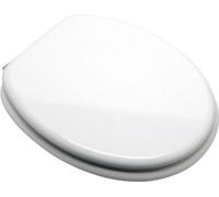 Housse de siège de toilette blanche de luxe