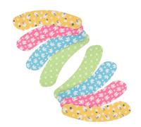 Housse de Siège de Toilette en Coton Floqué 4 Paires Lavable | Usage Maison et Salle de Bain, Aspect Imprimé, Toucher Chaud et Confortable, pour Mamans et Dames