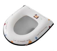 Housse de Siège WC Imperméable PU avec Aromathérapie(C) | Surface PU imperméable, résiste aux taches, nettoyage facile, durable, double face protectrice