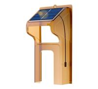 Housse de sonnette - Protection extérieure | Bouclier de sonnette en anneau - Boîtier PC résistant aux intempéries Compatible solaire Protection murale USB C pour la sécurité de l'entrée de la maison