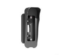 Housse de sonnette vidéo résistante aux intempéries, rotation à 110°, support antivol pour sonnette sans fil, protection contre la poussière et la pluie, installation facile, noir