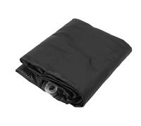 Housse de spa gonflable carrée de 135 cm, couvercle isolant en PVC épais réduisant la perte de chaleur et l'évaporation, pour protection extérieure de baignoire de jardin (noir B)