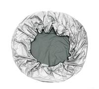Housse de spa ronde pour jacuzzi extérieur, 160 x 90 cm, imperméable en tissu Oxford avec ajustement parfait, protection résistante aux intempéries pour une utilisation toute l'année