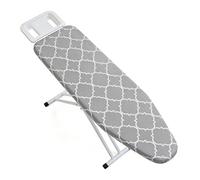 Housse de table à repasser et sous-couche - Rembourrage épais en coton - Résistant aux taches - Nappe en fer avec sangle réglable - Pour vêtements, tissu, , vapeur, matelassage