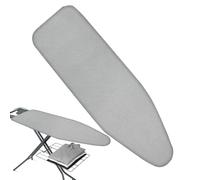 Housse de table à repasser - Housse de rechange réfléchissante à la chaleur | Rembourrage en feutre épais, bord élastique robuste, housse en coton anti-rayures pour planches à linge de petite et moyenne