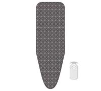 Housse de Table à Repasser Laundryspecialist Classic - 2 Couches et équipée de Mousse 3MM - Taille S/M pour Une Largeur de 25 à 32 cm et Une Longueur de 105 à 112 cm