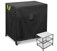 Housse de table de four à pizza d'extérieur pour table de taille moyenne Ooni, housse de table modulaire pour four à pizza, imperméable, coupe-vent et résistante aux UV (82 x 61 x 91 cm)