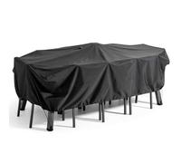 Housse de table de jardin noire 240 x 130 cm Cov'Up - Oviala