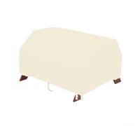 Housse de Table de Pique-nique 210D avec Cordons et | 210D Polyester Oxford, Mesh Vents Prevent Condensation, Adjustable Cords & Latches, Fits 3-in-1 Sand Water Tables