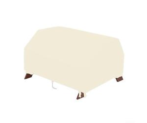 Housse de Table de Pique-nique 210D avec Cordons et | 210D Polyester Oxford, Mesh Vents Prevent Condensation, Adjustable Cords & Latches, Fits 3-in-1 Sand Water Tables
