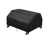 Housse de table de pique-nique Oxford 210D imperméable et coupe-vent | 2 ouvertures d'aération en maille, réduit la condensation, rester au sec, prévenir, flux d'air