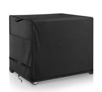 Housse de table de préparation pour chariot de salle à manger mobile Royal Gourmet à double étagère, 100 % résistante aux intempéries, avec cordon de serrage et boucles de sangle pour un ajustement