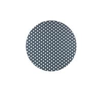 Wenko - Housse de table élastique à pois - Blanc Blanc G