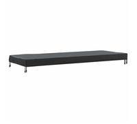 Housse de table en tissu imperméable - vidaXL - Noir - 242x102x15 cm - Tissu oxford 210d