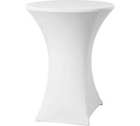 Housse de table haute HENDI, blanc, ⌀850x(H)1150mm