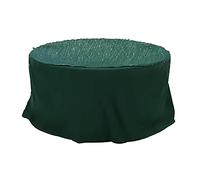 Housse de table ovale d'extérieur 200 x 94 cm - Résistante et imperméable - Pour salle à manger en plein air - Toile résistante - Protection de meubles de terrasse