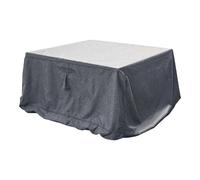 Housse de table rectangulaire XL - 308 x 190 x 80 cm - Gris foncé